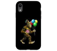 Bigfoot Sasquatch It's My Birthday Party - Sombrero de Globos para Tarta Carcasa para iPhone XR