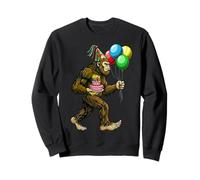 Bigfoot Sasquatch It's My Birthday Party - Sombrero de Globos para Tarta Sudadera