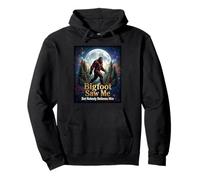 Bigfoot Saw Me Luna Llena Sudadera con Capucha