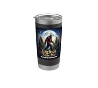 Bigfoot Saw Me Luna Llena Vaso térmico de acero inoxidable de doble pared