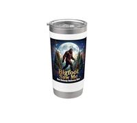Bigfoot Saw Me Luna Llena Vaso térmico de acero inoxidable de doble pared