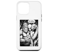 Bigfoot Selfie Alien Loch Ness Monster Funny Believer Carcasa para iPhone 12 Pro MAX
