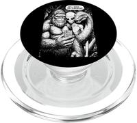 Bigfoot Selfie Alien Loch Ness Monster Funny Believer PopSockets PopGrip para MagSafe