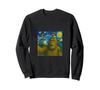 Bigfoot Selfie Bajo Swirly Alien Sky - Expresionismo Cósmico Sudadera