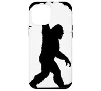 Bigfoot Silueta Mano Rock Para Fan Críptido Halloween Carcasa para iPhone 12 Pro Max