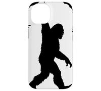 Bigfoot Silueta Mano Rock Para Fan Críptido Halloween Carcasa para iPhone 14