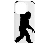 Bigfoot Silueta Mano Rock Para Fan Críptido Halloween Carcasa para iPhone 14 Pro