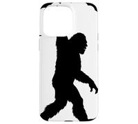 Bigfoot Silueta Mano Rock Para Fan Críptido Halloween Carcasa para iPhone 15 Pro Max