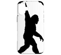 Bigfoot Silueta Mano Rock Para Fan Críptido Halloween Carcasa para iPhone 16 Plus