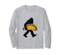 Bigfoot - Taco Gigante con diseño Divertido de Sasquatch Manga Larga