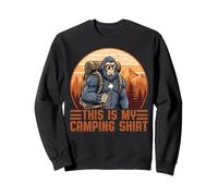Bigfoot This is My Camping Graphic Sudadera
