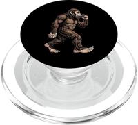 Bigfoot Tocando Armónica Sasquatch Blues Música Humor PopSockets PopGrip para MagSafe