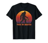 Bigfoot Trick or Squatch Disfraz de Halloween Divertido Sasquatch Camiseta