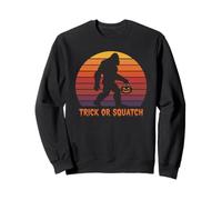Bigfoot Trick or Squatch Disfraz de Halloween Divertido Sasquatch Sudadera