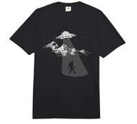 Bigfoot UFO Abduction - Believe Graphic Comfort Colors Adult Heavyweight T-Shirt