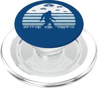 Bigfoot UFO Abduction - Vintage Believe Retro Alien Graphic PopSockets PopGrip para MagSafe