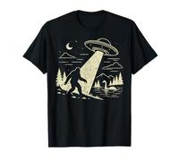 Bigfoot UFO Secuestro Cryptid Alien Nave Espacial Loch Ness Camiseta