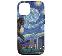 Bigfoot Vaga Ciudad Bajo Cielo Nocturno Estrellado Carcasa para iPhone 12/12 Pro