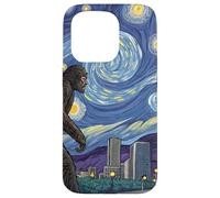 Bigfoot Vaga Ciudad Bajo Cielo Nocturno Estrellado Carcasa para iPhone 15 Pro