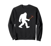 Bigfoot with a weiner on a stick Sudadera