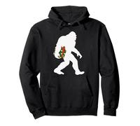Bigfoot Xmas Yeti Funny Christmas Sudadera con Capucha