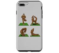 Bigfoot Zen Yoga Criptozoología Fantasía Divertida Hombre Carcasa para iPhone 7 Plus/8 Plus