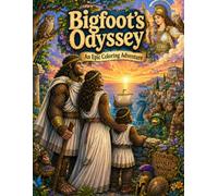 Bigfoot's Odyssey: An Epic Coloring Adventure: A Mythical Journey Through Ancient Greece (Color Me Weird Coloring Books)