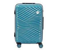 Biggdesign Moods Up Carry On Luggage | Hardshell Luggage con Rueda Spinner | Travel Suitcases con Ruedas | Sistema de bloqueo | Ligero | Steel Blue | 20 Pulgadas Carry-On, Azul 3