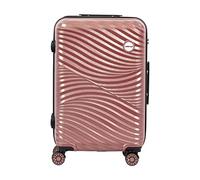 Biggdesign Moods Up Carry On Luggage | Hardshell Luggage con Rueda Spinner | Travel Suitcases con Ruedas | Sistema de bloqueo | Ligero | Rosegold | 20 Pulgadas Carry-On, Gold 1