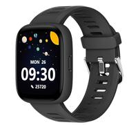 BIGGERFIVE Pulsera Actividad Niños Niñas 5-16, 1,8" Reloj Inteligente Podómetro, Frecuencia Cardíaca, Resistente al Agua IP68, Monitor de Sueño, Despertador, Juegos de Rompecabezas con/sin App