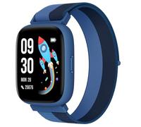 BIGGERFIVE Pulsera Actividad Niños Niñas 5-16, 1,8" Reloj Inteligente Podómetro, Frecuencia Cardíaca, Resistente al Agua IP68, Monitor de Sueño, Despertador, Juegos de Rompecabezas con/sin App, Nylon