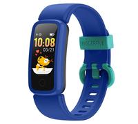 BIGGERFIVE Vigor Pulsera Actividad Inteligente Reloj Inteligente para Niños Niñas 5-15 Años, Impermeable IP68 Deportivo Smartwatch con Podómetro Pulsómetros Monitor de Sueño Contador de Caloría