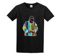 Biggie It's All A Dream Call Me Big Papa Notorious Unisex 100% Cotton Short-Sleeve T-Shirts Black S