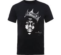 Rock Off Trade Camiseta Biggie Smalls Unisex Negra Crown Face Talla S