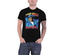 Biggie Smalls T Shirt Poppa Logo Nuevo Oficial De Los Hombres Negro Size XXL