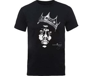 Biggie Smalls - T-Shirt # Xxl Unisex Black # Crown Face