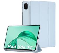Bighan Funda Compatible para Honor Pad X8a 11", Carcasa Folio con Soporte y Tapa Magnética para Honor Pad X8a 11 Pulgadas - Azul Claro