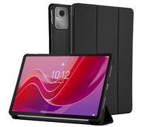 Bighan Funda Compatible para Lenovo Tab M11 11" 2024, Carcasa Folio con Soporte y Tapa Magnética para Lenovo Tab M11 2024 11 Pulgadas -Negro