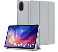 Bighan Funda Compatible para Xiaomi Redmi Pad 2 11", Carcasa Folio con Soporte y Tapa Magnética para Redmi Pad 2 11 Pulgadas - Gris