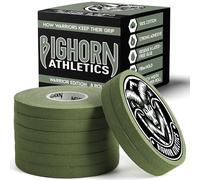Bighorn Athletics Jiu Jitsu - Cinta deportiva deportiva para lesiones y apoyo: BJJ, Judo, MMA, escalada, voleibol, crossfit, manos y dedos de los pies, 8 rollos, verde militar