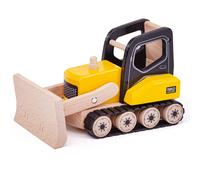 Bigjigs- Bulldozer Juegos de construcción, Multicolor, Small ( (Importación USA)