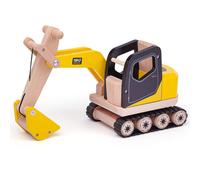 Bigjigs- Digger Juegos de construcción, Multicolor (T0415) (Importación USA)