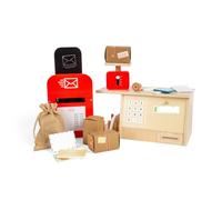 BigJigs - Juego de mesa de correos de madera para niños