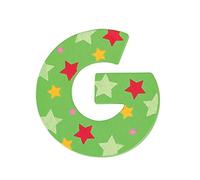 Bigjigs juguetes de Star Letra G (verde)