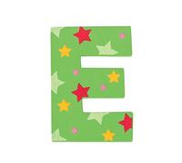 Bigjigs Juguetes Estrella de la letra E (verde)