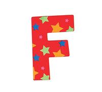 Bigjigs Juguetes Estrella de la letra F (rojo)