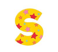Bigjigs Juguetes Estrella de la Letra S (Amarillo)