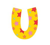Bigjigs Juguetes Estrella de la letra U (amarillo)