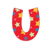 Bigjigs Juguetes Estrella de la letra U (rojo)