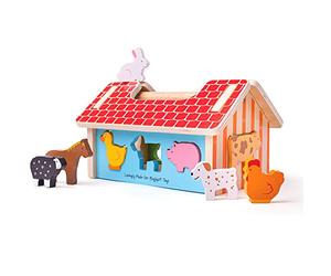 Bigjigs Juguetes Granja Clasificador